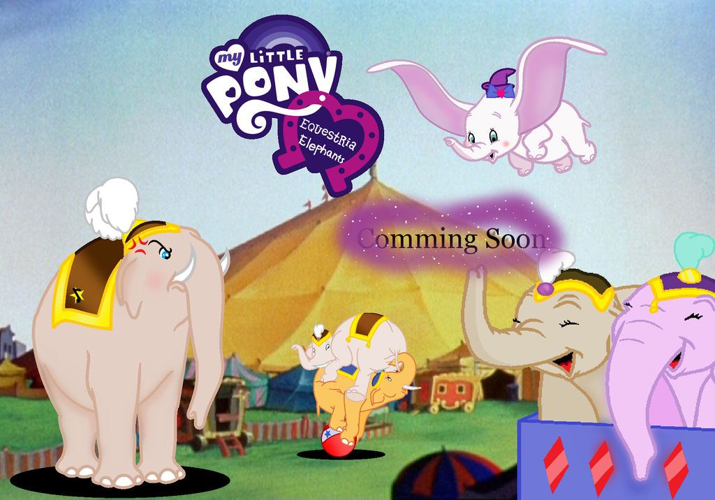 Mlp Elephant Deviantart Equestria Elephants by davidtomi on DeviantArt