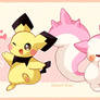 Pichu and Pachirisu