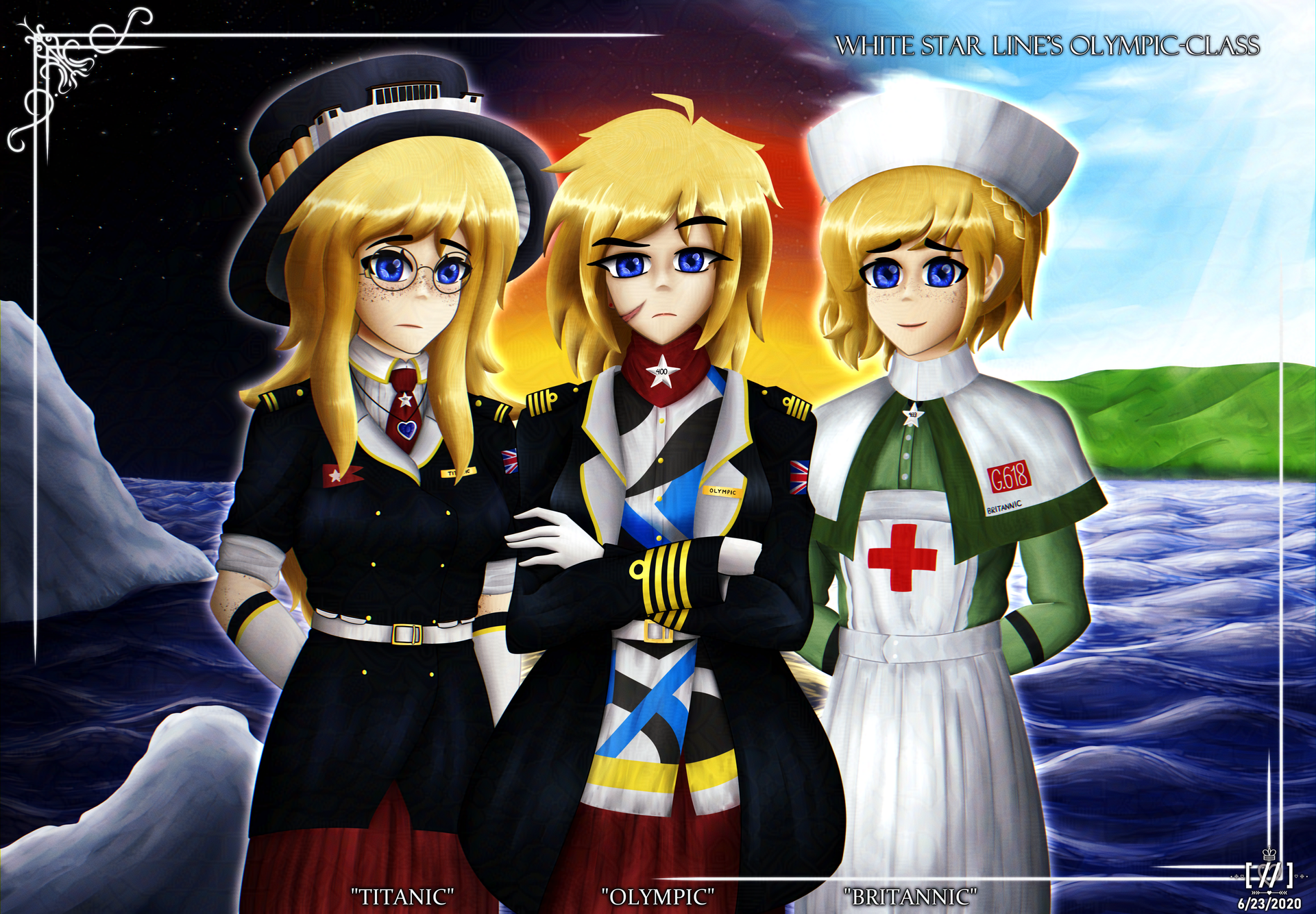 Olympic Class - The Grandest Trio by NorthaDawn on DeviantArt Olympic Class - The Grandest Trio by NorthaDawn on DeviantArt