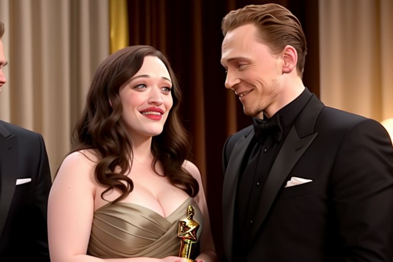 Kat Tom at Oscars 08