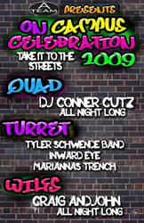 On Campus Celebration Poster