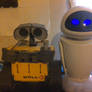 My remote control Wall-e and Eve