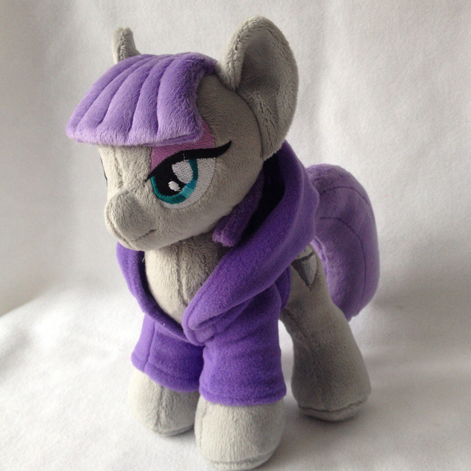 Plushie Maud Pie in the fleece hoodie