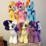 Plushie Mane Six for DerpFest 2017