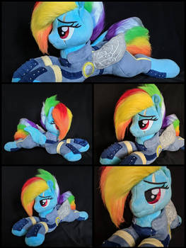 Plush Rainbow Dash Crystal War