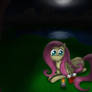 Fluttershy in the night