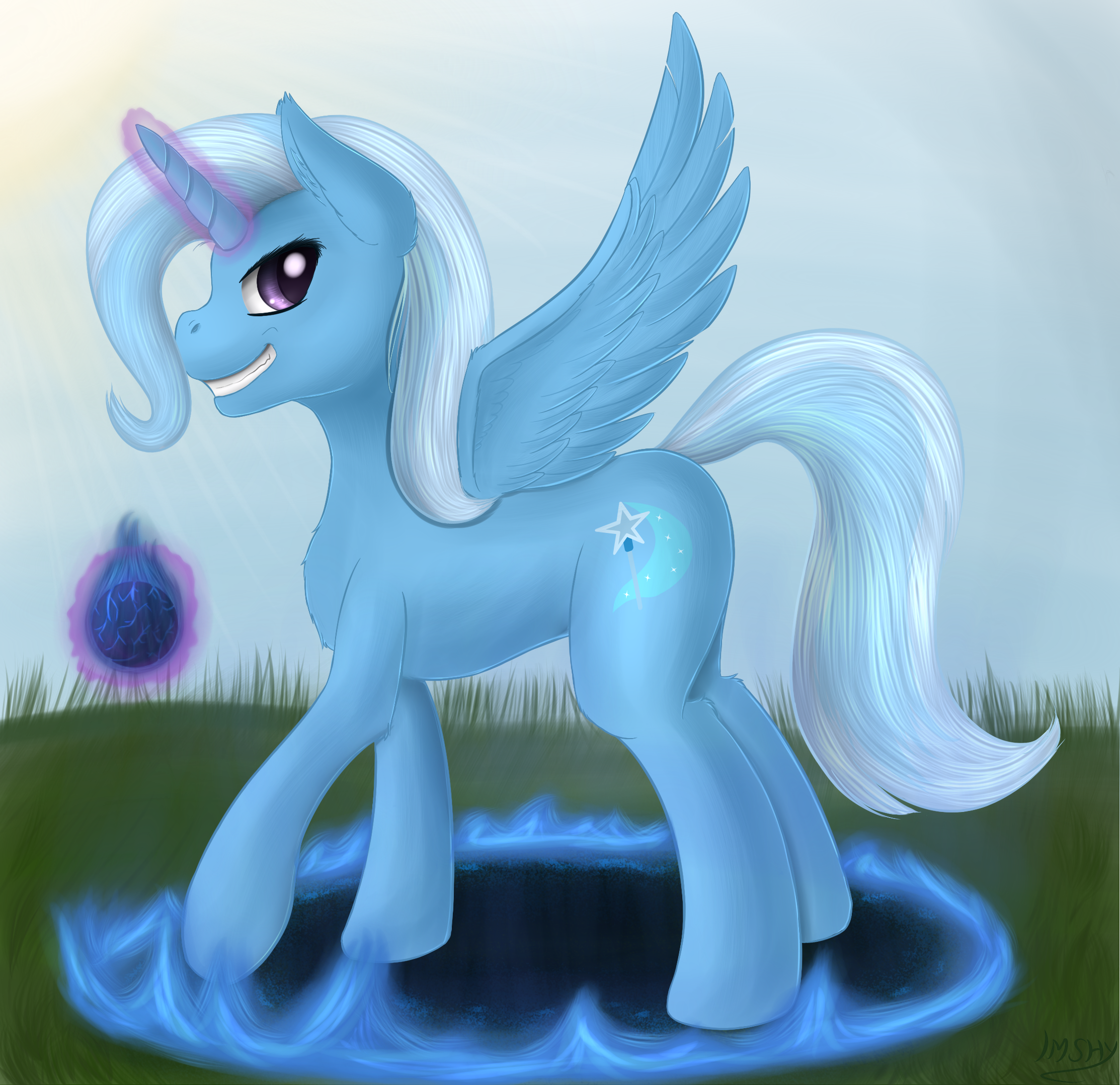 Alicorn Trixie_Kallisti IV Request