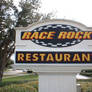 Race rock restaurant sign