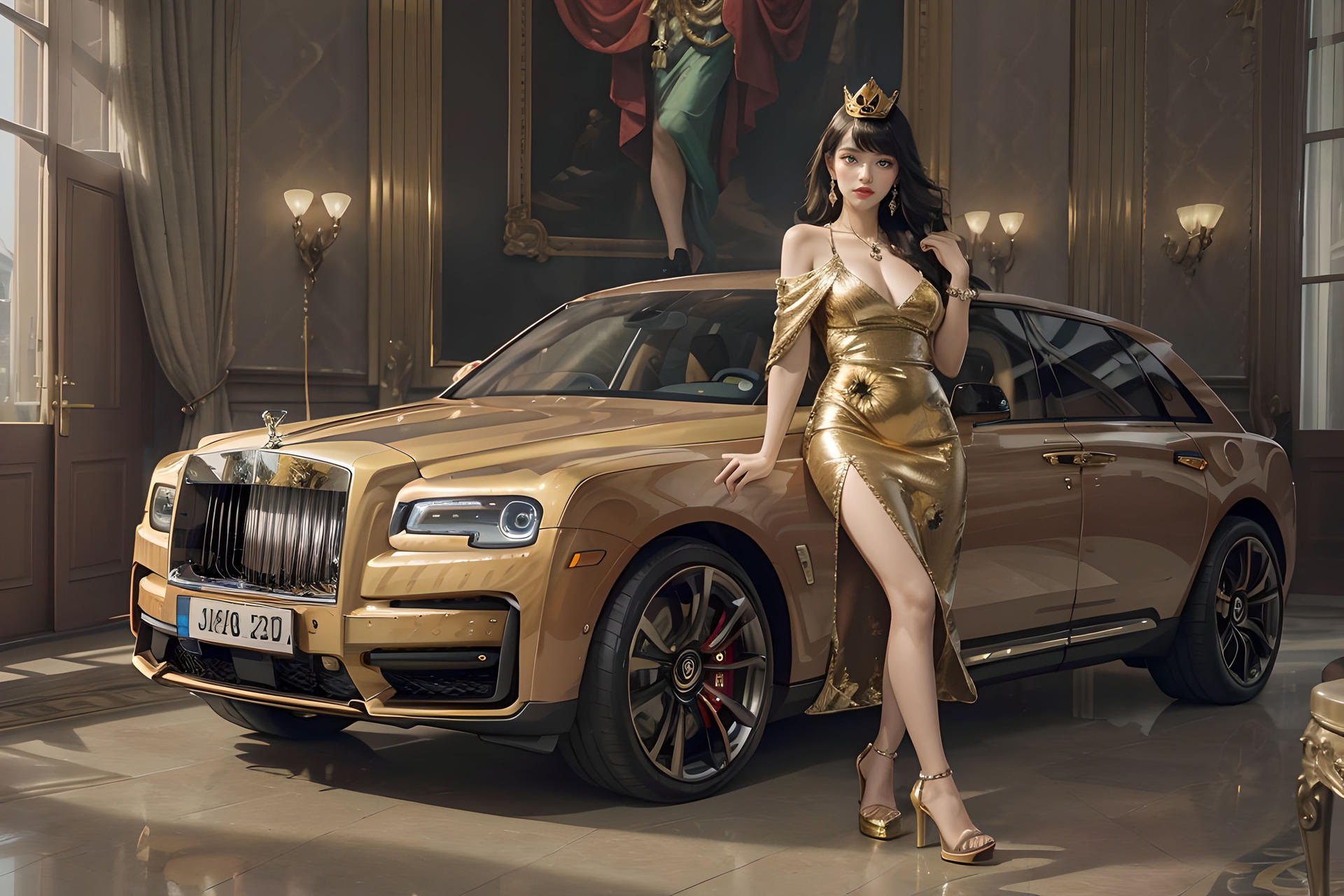 Deviantart Woman Car Super car with Woman by Ai-Art-Beo on DeviantArt