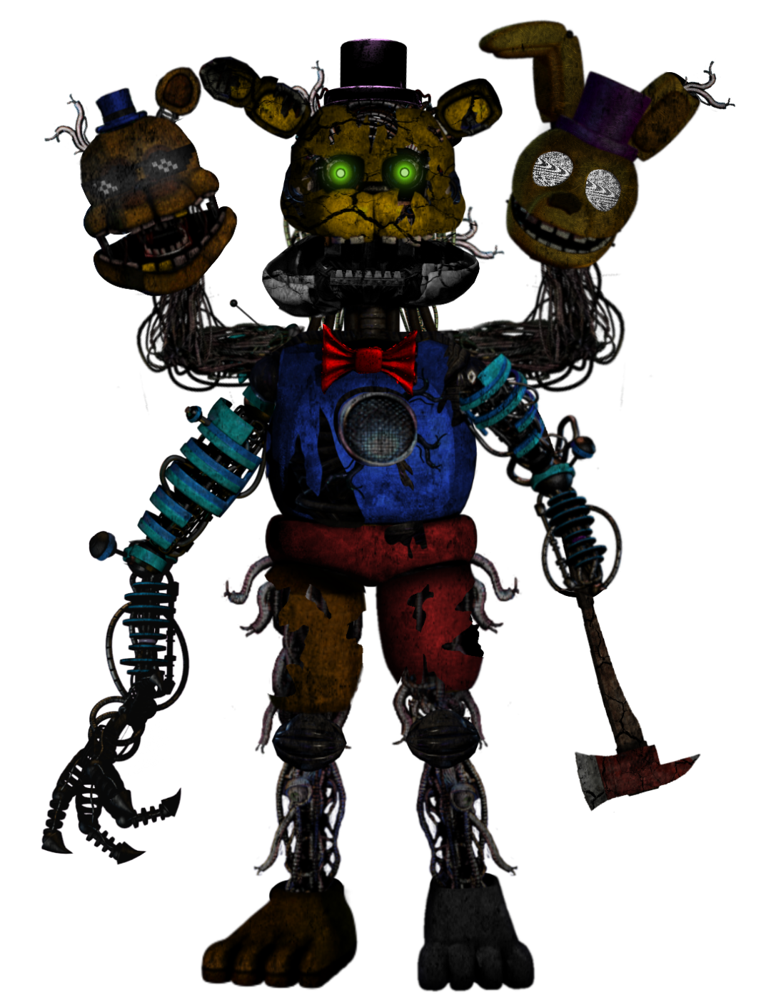 Fixed nightmare fredbear by SpringCraft20 on DeviantArt