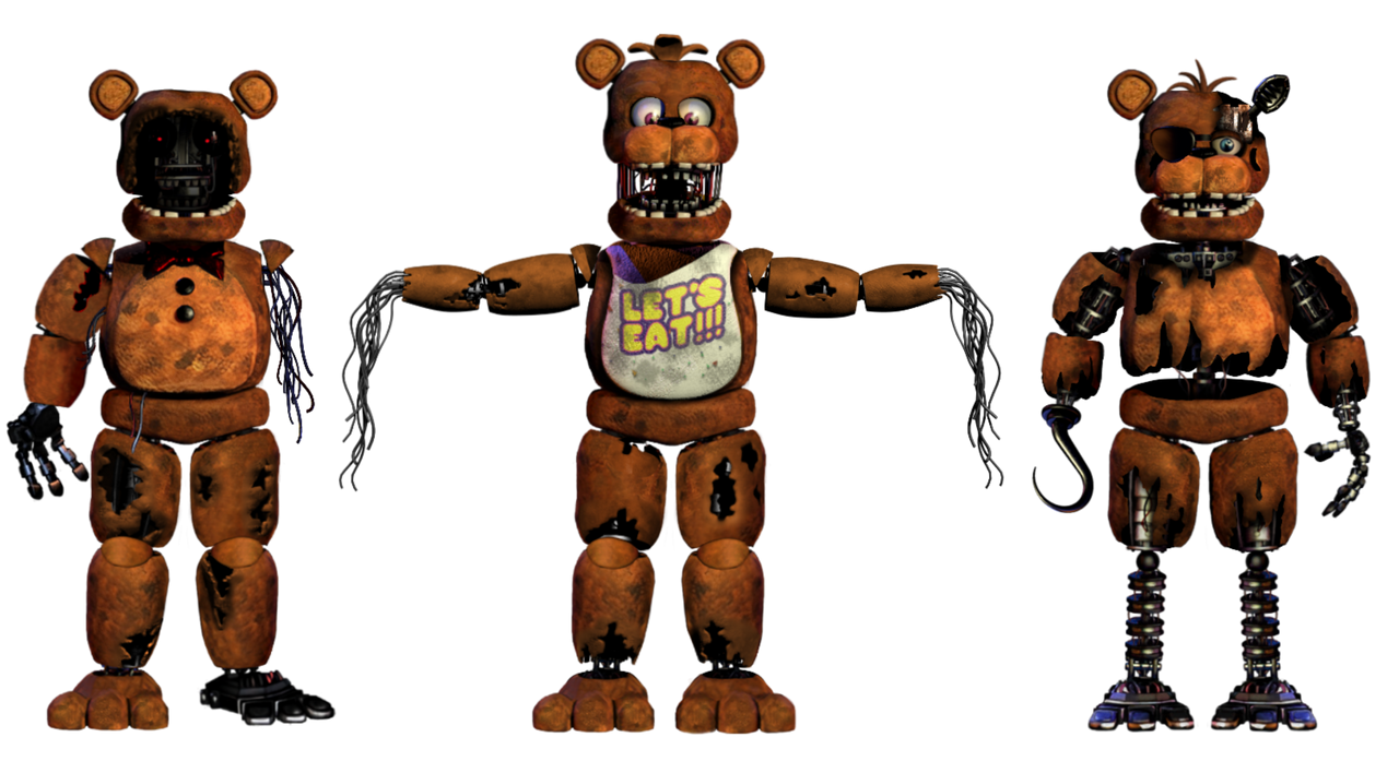 Freddy withered Withered Freddy/Gallery