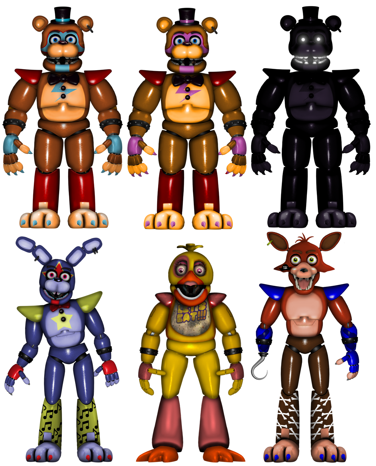 Swapped Withered freddy by SpringCraft20 on DeviantArt