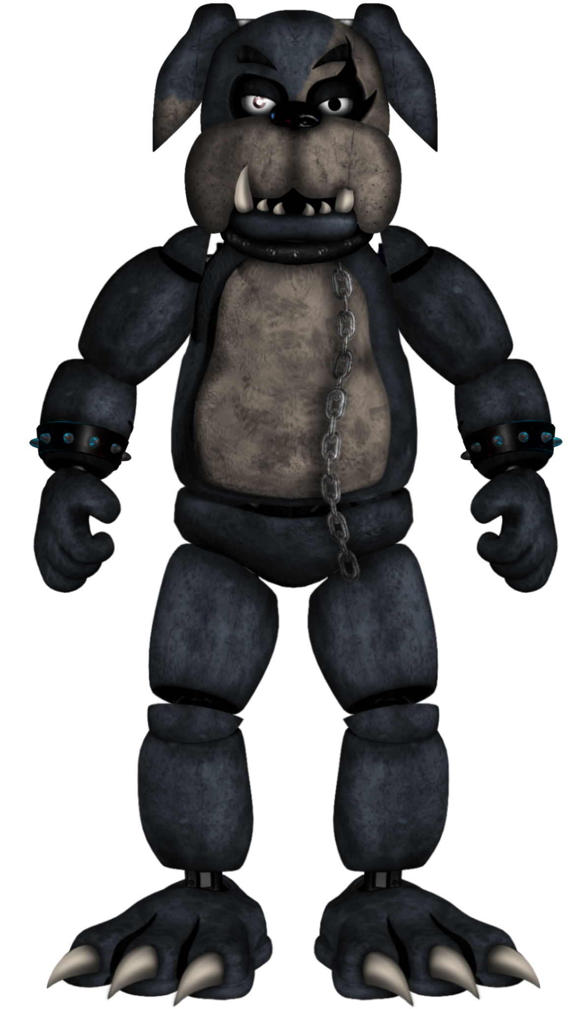Fnaf 1 hoax: Bertha The Bulldog by SpringCraft20 on DeviantArt