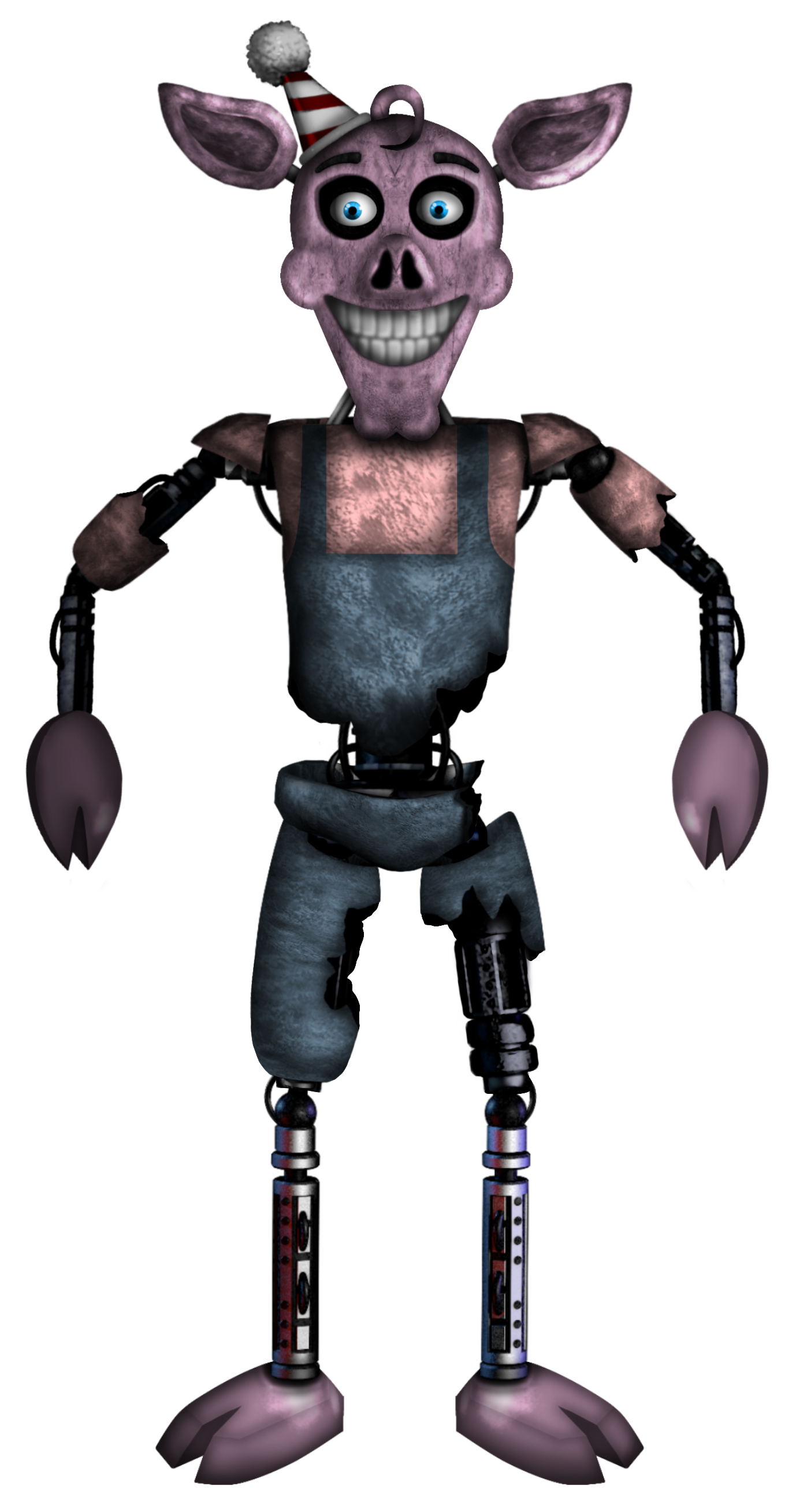 Fnaf 1 hoax: Peekaboo The Pig by SpringCraft20 on DeviantArt