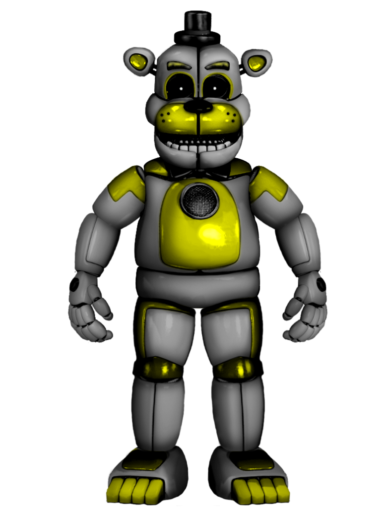 Spring Fun Time Freddy Funtime Classic Golden Freddy by SpringCraft20 on DeviantArt