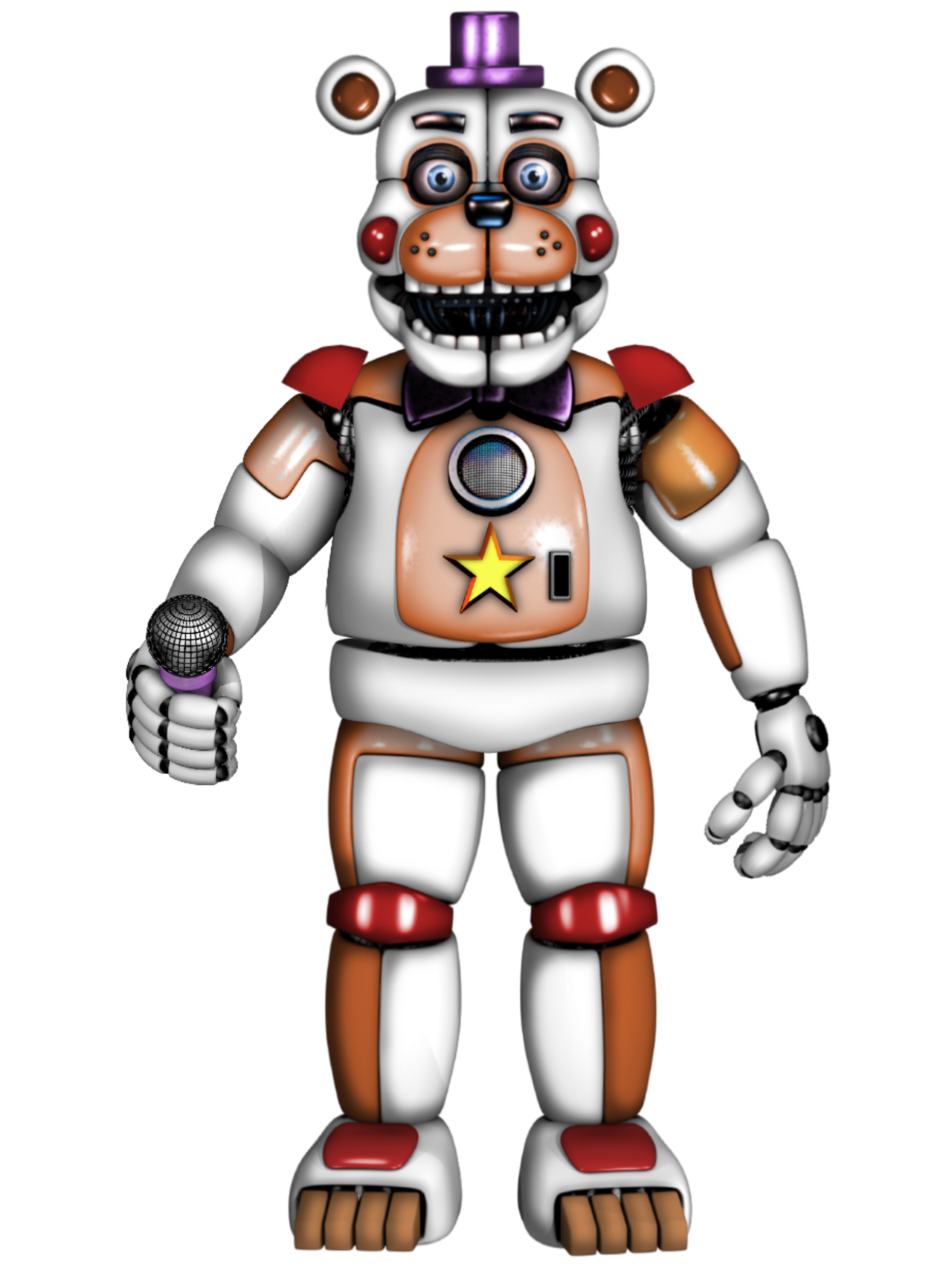 Spring Fun Time Freddy Funtime rockstar Freddy by SpringCraft20 on DeviantArt