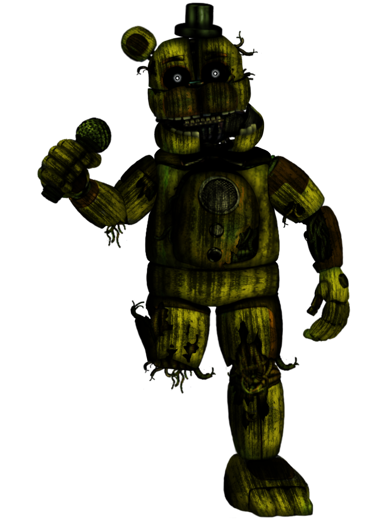 Spring Fun Time Freddy funtime phantom Freddy by SpringCraft20 on DeviantArt