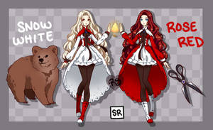 Mythos Adopt: CLOSED: Snowwhite and Rosered