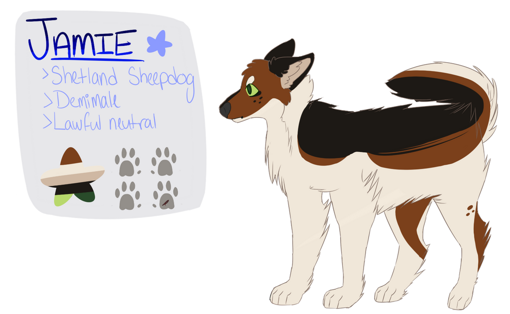Jamie Reference Sheet by Official-Fallblossom
