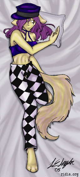 [Commission] Ali in Checkered Pants