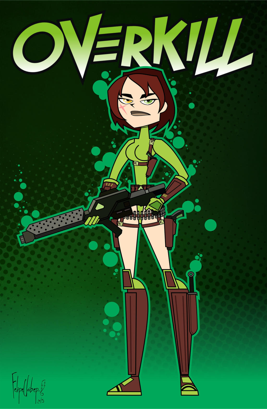 Overkill Pointer Overkill Poster by Wulf-Tormentor on DeviantArt