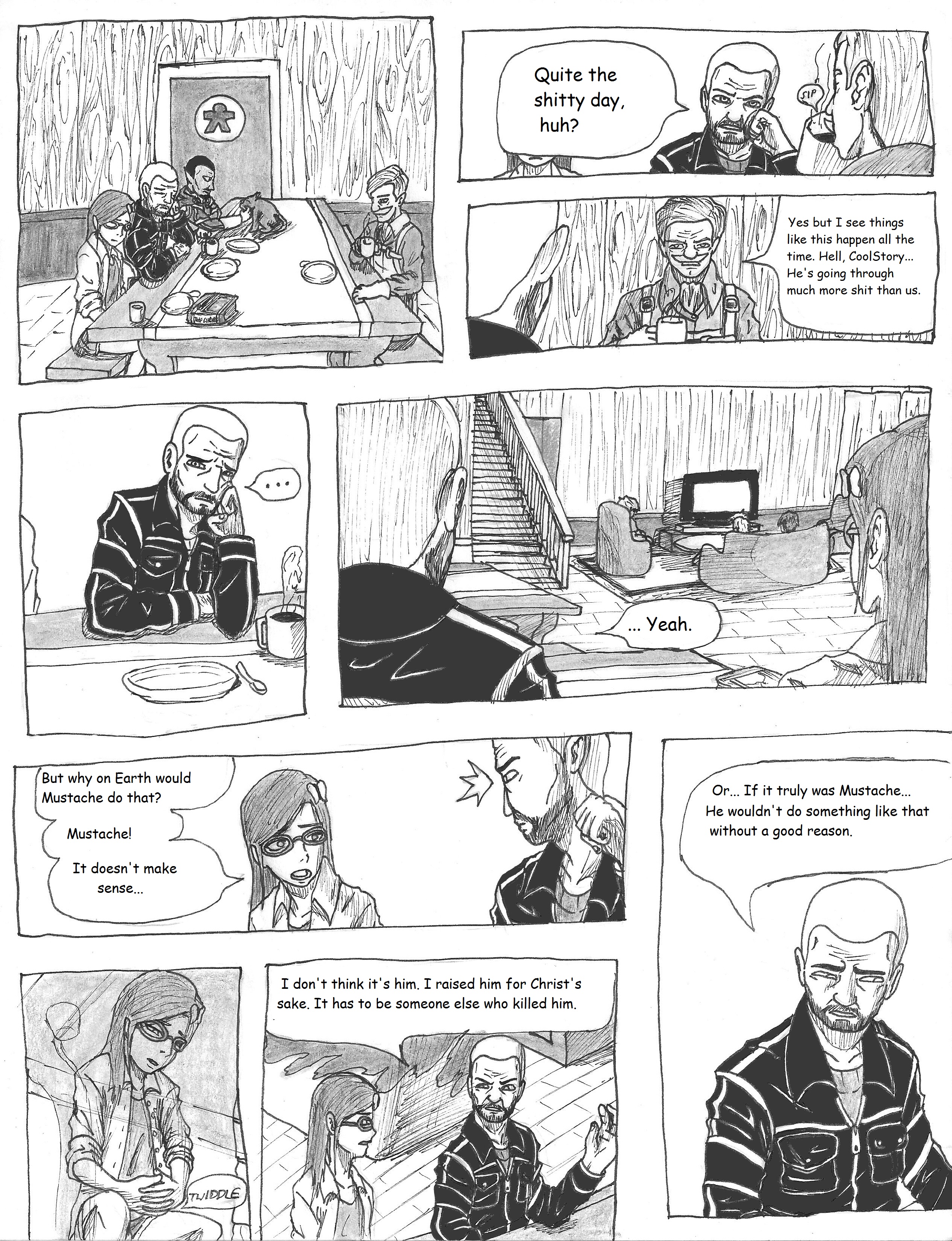 TWD Forum Comic Mind Games Pt3 Page 1