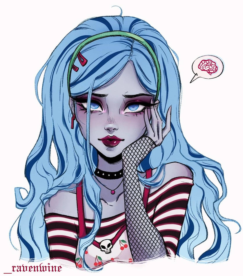 Ghoulia by Ravenwhine on DeviantArt