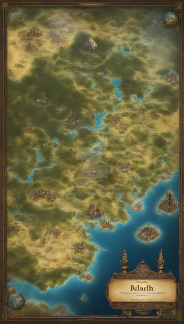 Atlas Tamrielica: Map of Tamriel by Barmaglott93 on DeviantArt