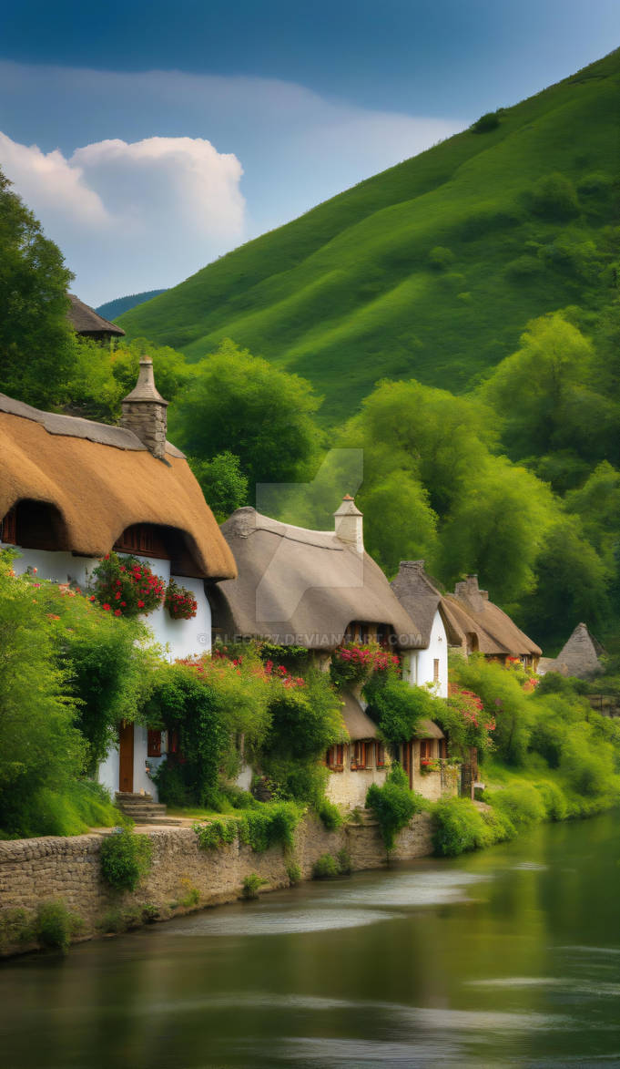 Riverside Haven by aleou27 on DeviantArt