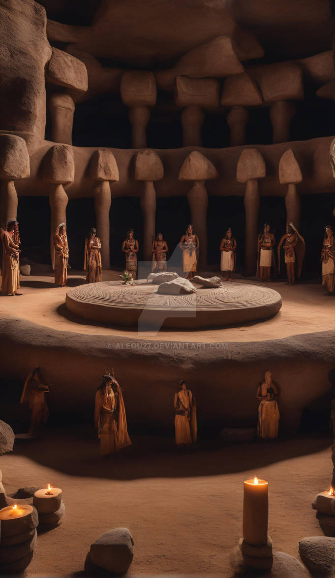 Stone Ritual by aleou27 on DeviantArt