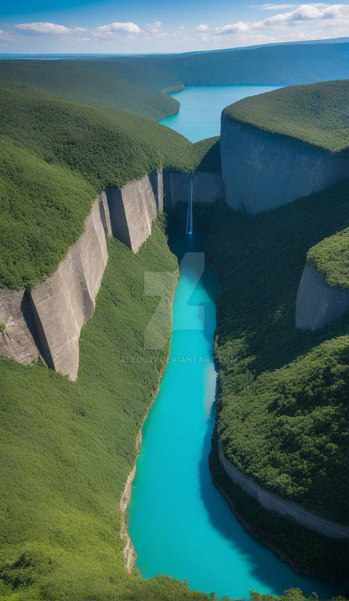 Stunning Nature'S Hidden Gem Bright Green Back image
