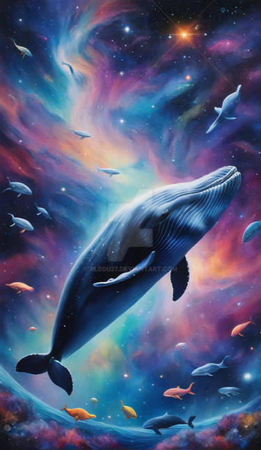 Cosmic Whale Voyage