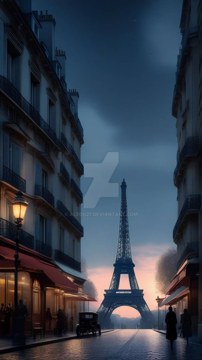 Parisian Twilight By Aleou27 On Deviantart