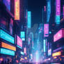 Neon Cityscape