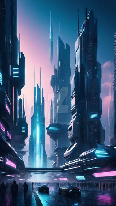 Cyber Cityscape