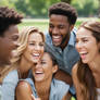 Joyful Picnic Laughter