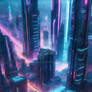 Futuristic City Skyline