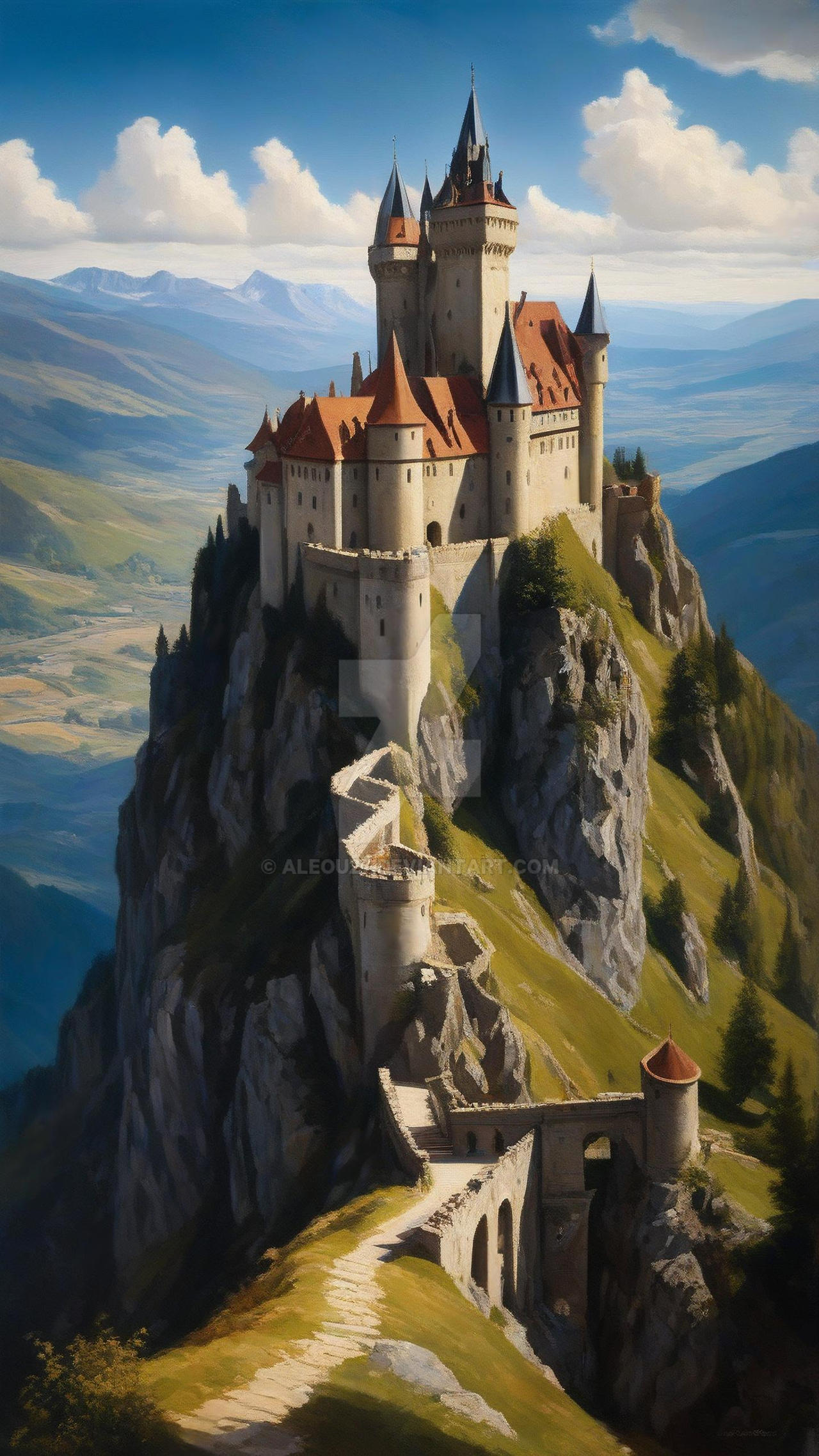 Sentient Castle Castle Perseverance by aleou27 on DeviantArt