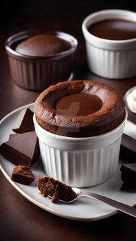 Decadent Chocolate Souffle