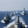 Modern Naval Fleet