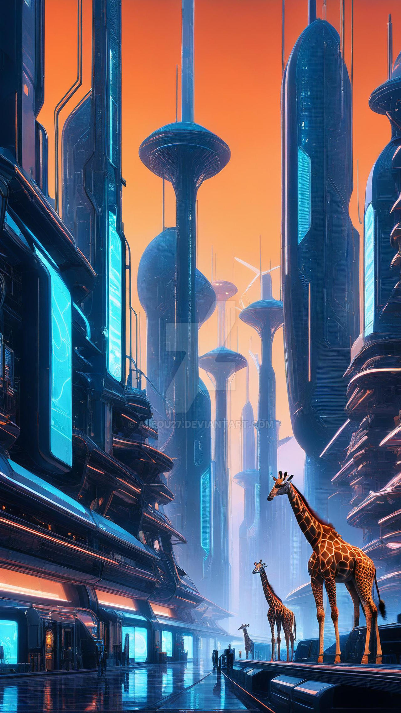 Futuristic Elegance by aleou27 on DeviantArt