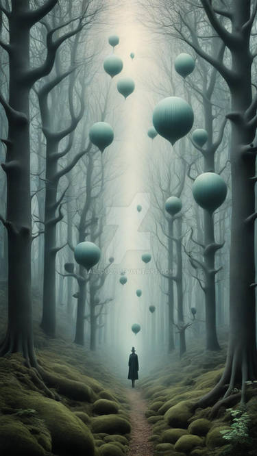 Surreal Forest Dreamscape