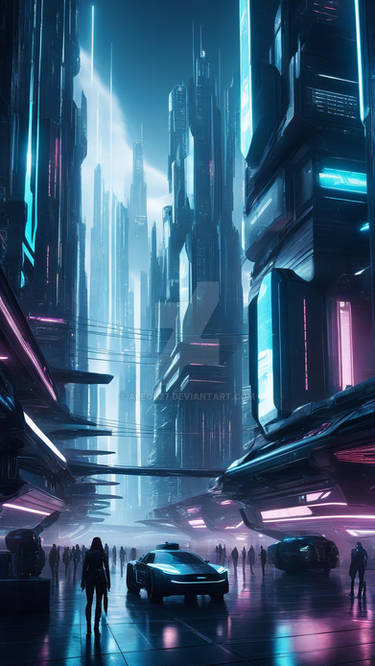 Cyber Cityscape