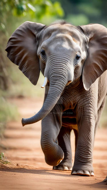 Baby Elephant Joy