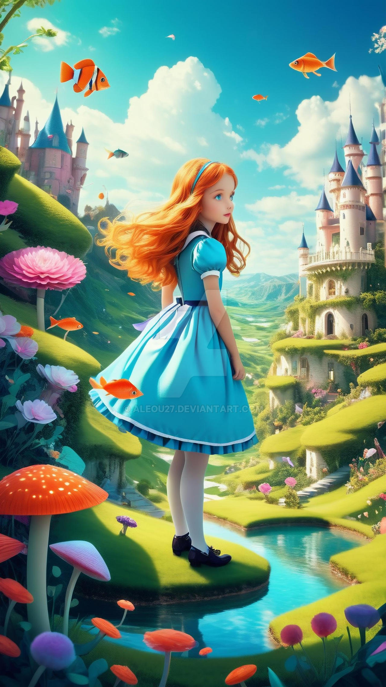Wonderland Deviantart Fantasy Wonderland by aleou27 on DeviantArt