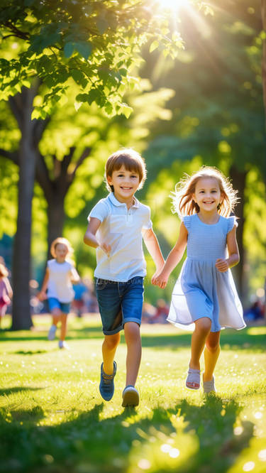 Sunlit Playground