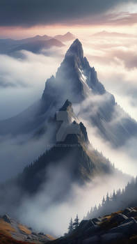 Mist-Enshrouded Peak