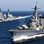 Modern Naval Fleet