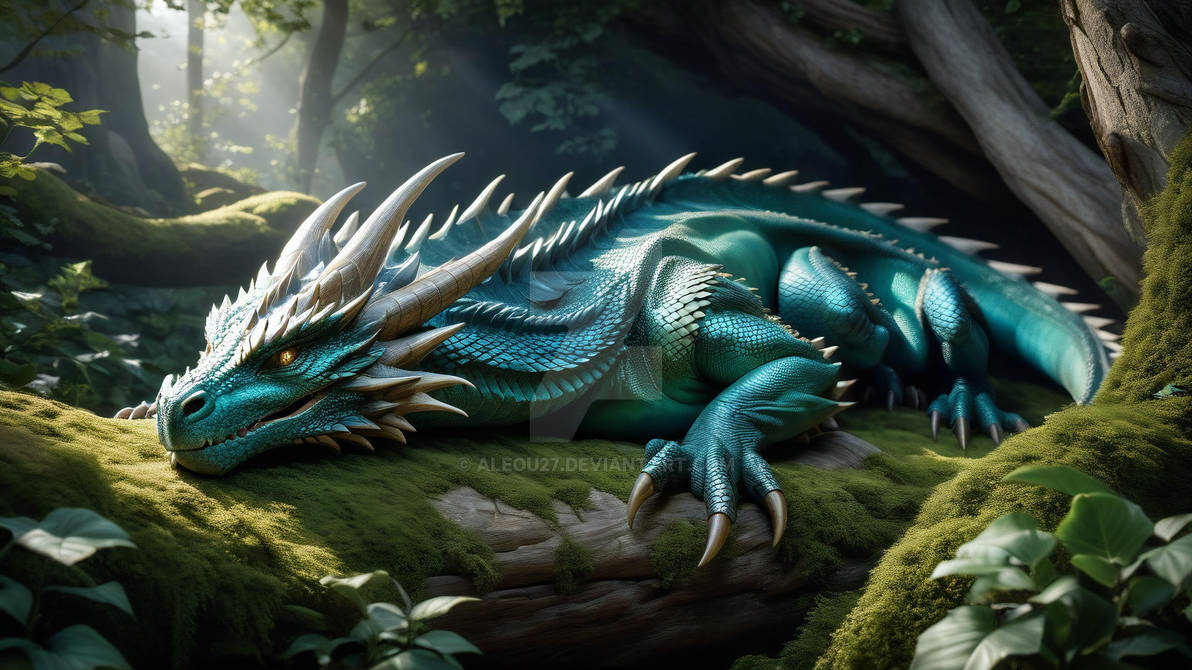 Slumbering Serpent by aleou27 on DeviantArt