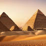 Sunset Pyramids